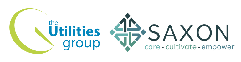 The Utilities Group and SAXON logos